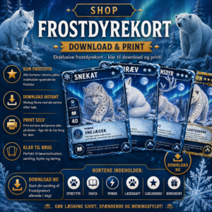 Frostdyr Dyrekort