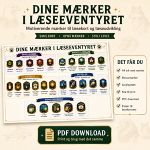 Læsekort - Mærkerne