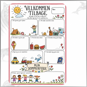 Velkommen tilbage efter sommerferien