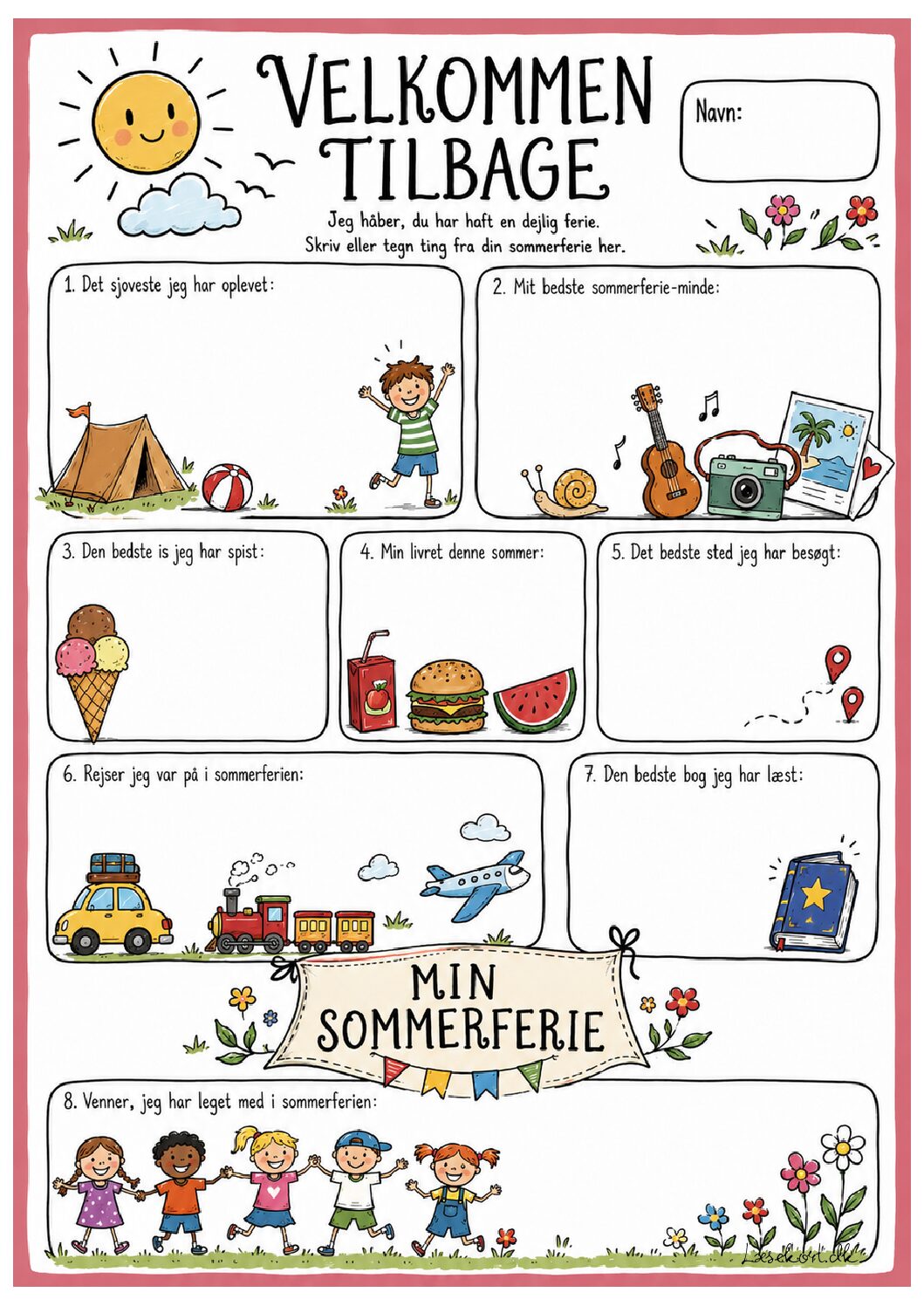 Velkommen tilbage efter sommerferien - Billede 2