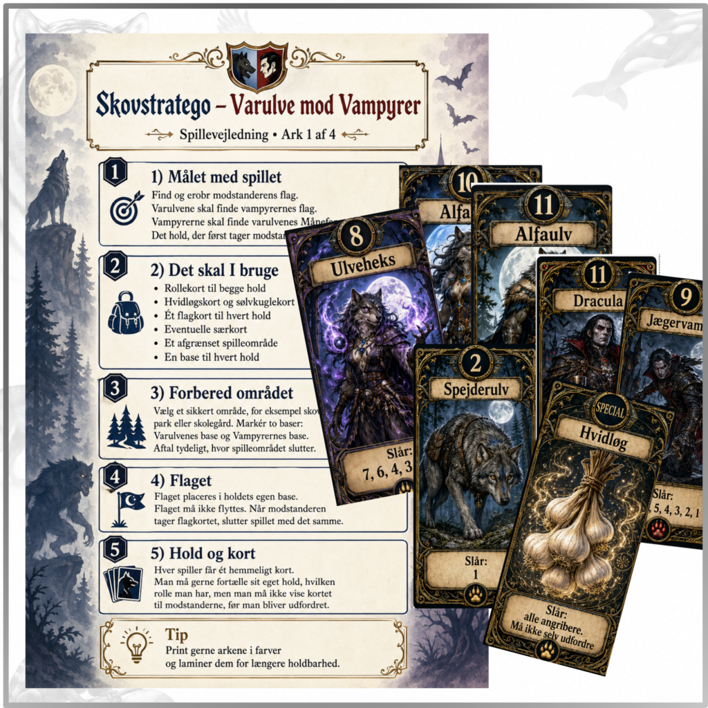 SkovStratego – Varulve og Vampyrer