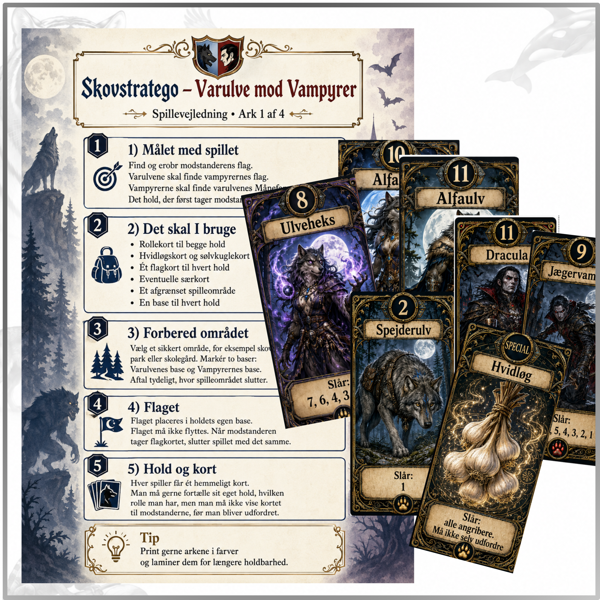SkovStratego – Varulve og Vampyrer